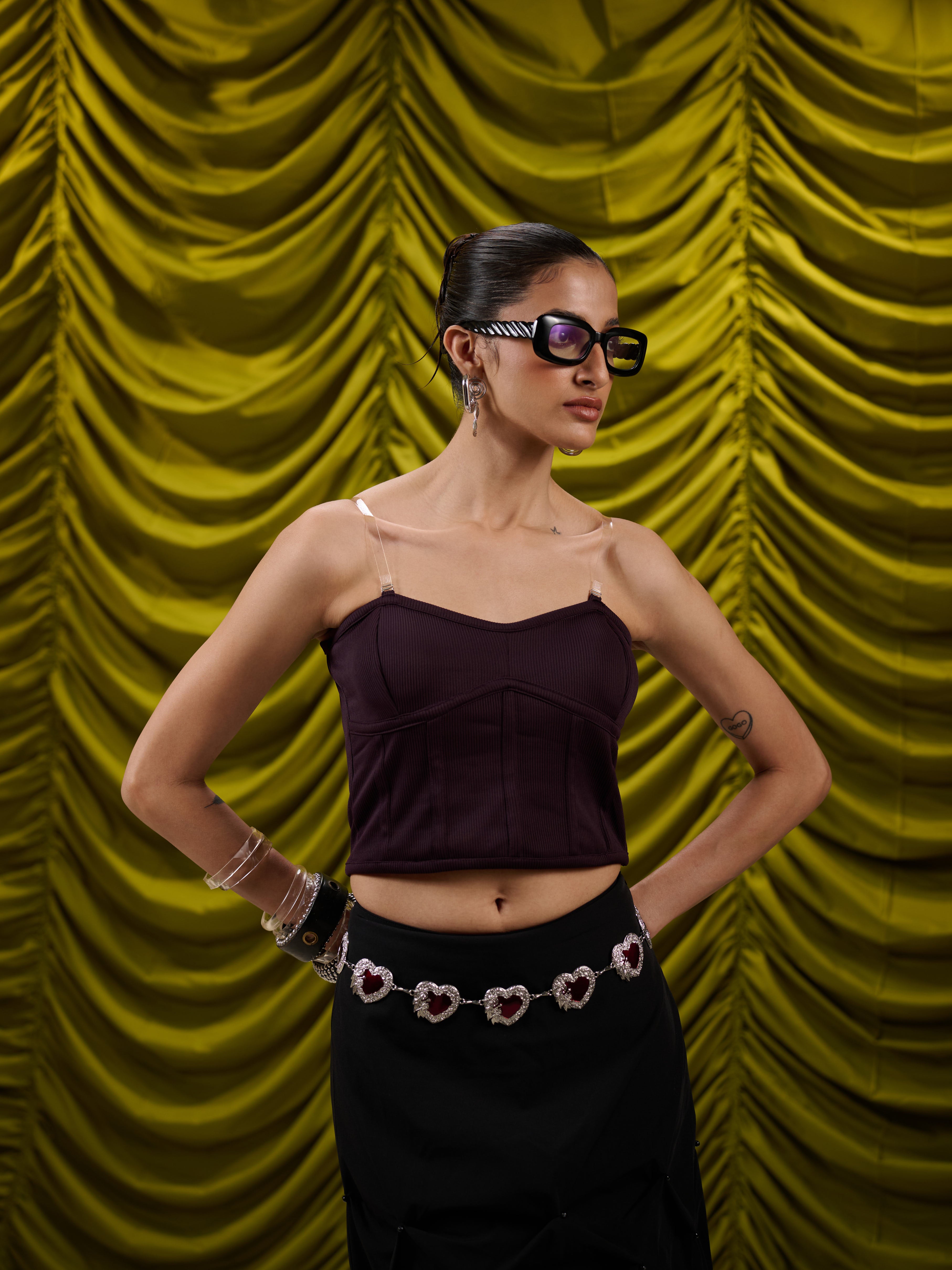 Contour Rib Corset Top