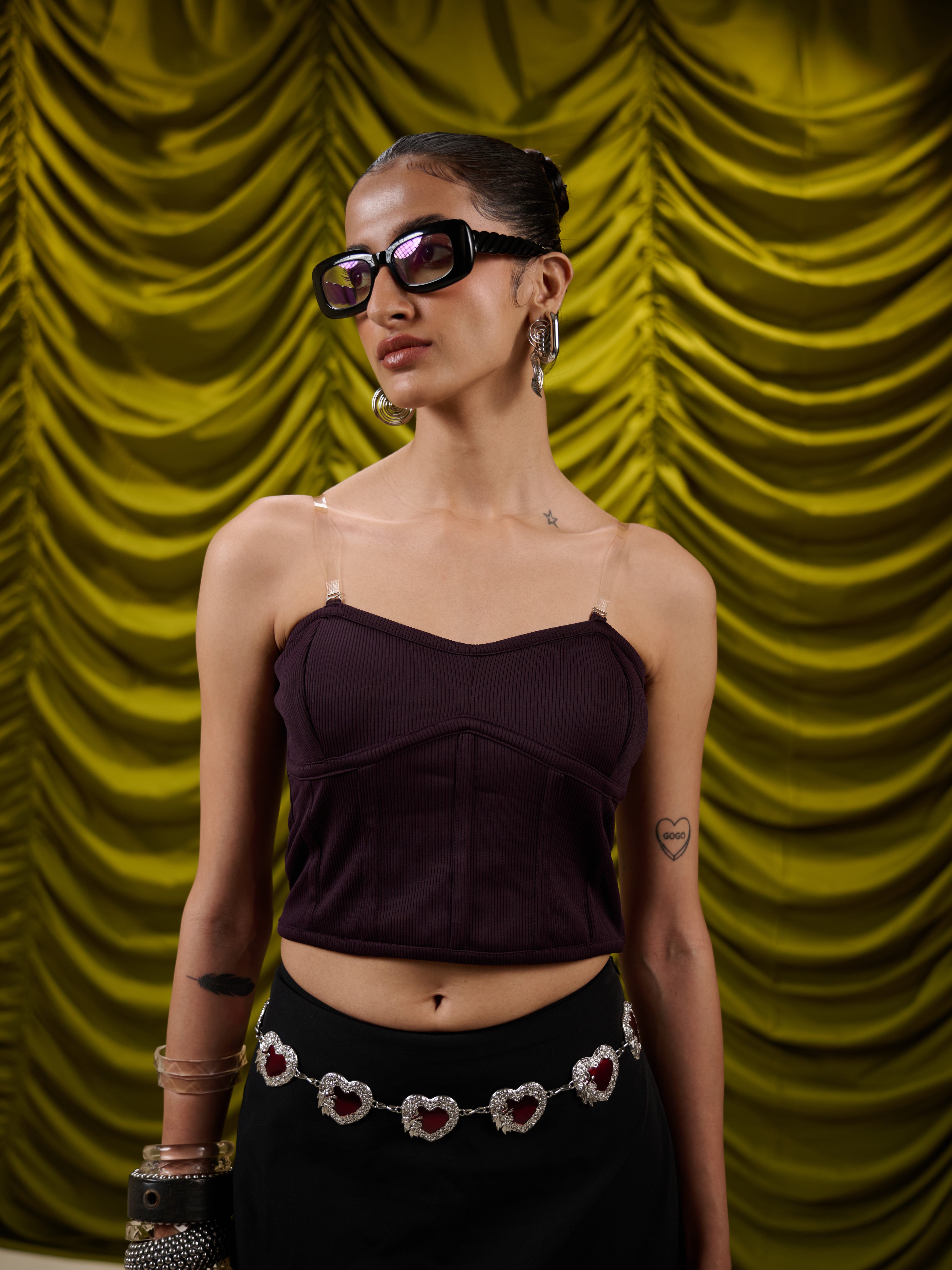 Contour Rib Corset Top