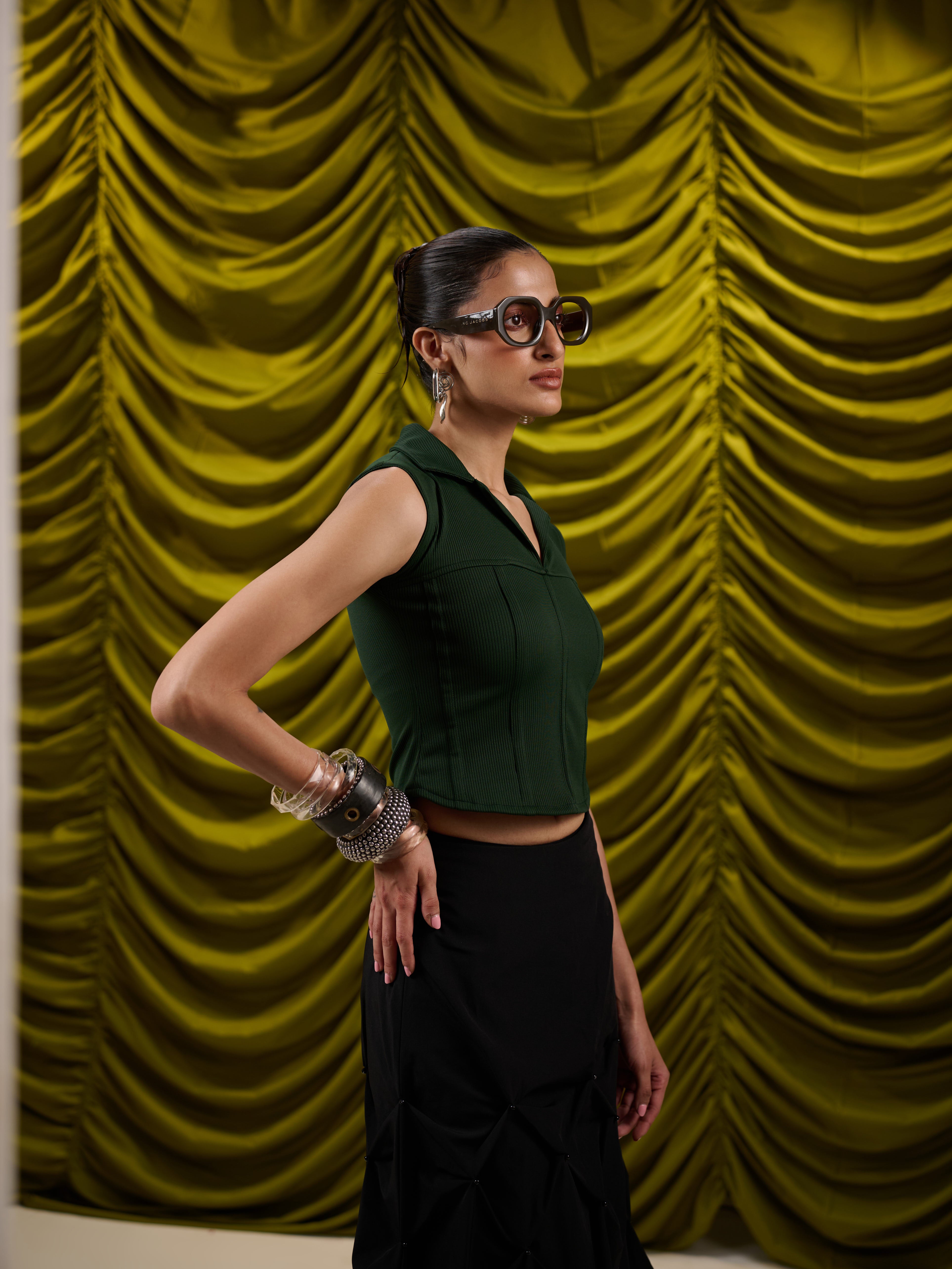 Hourglass Rib Contour Top