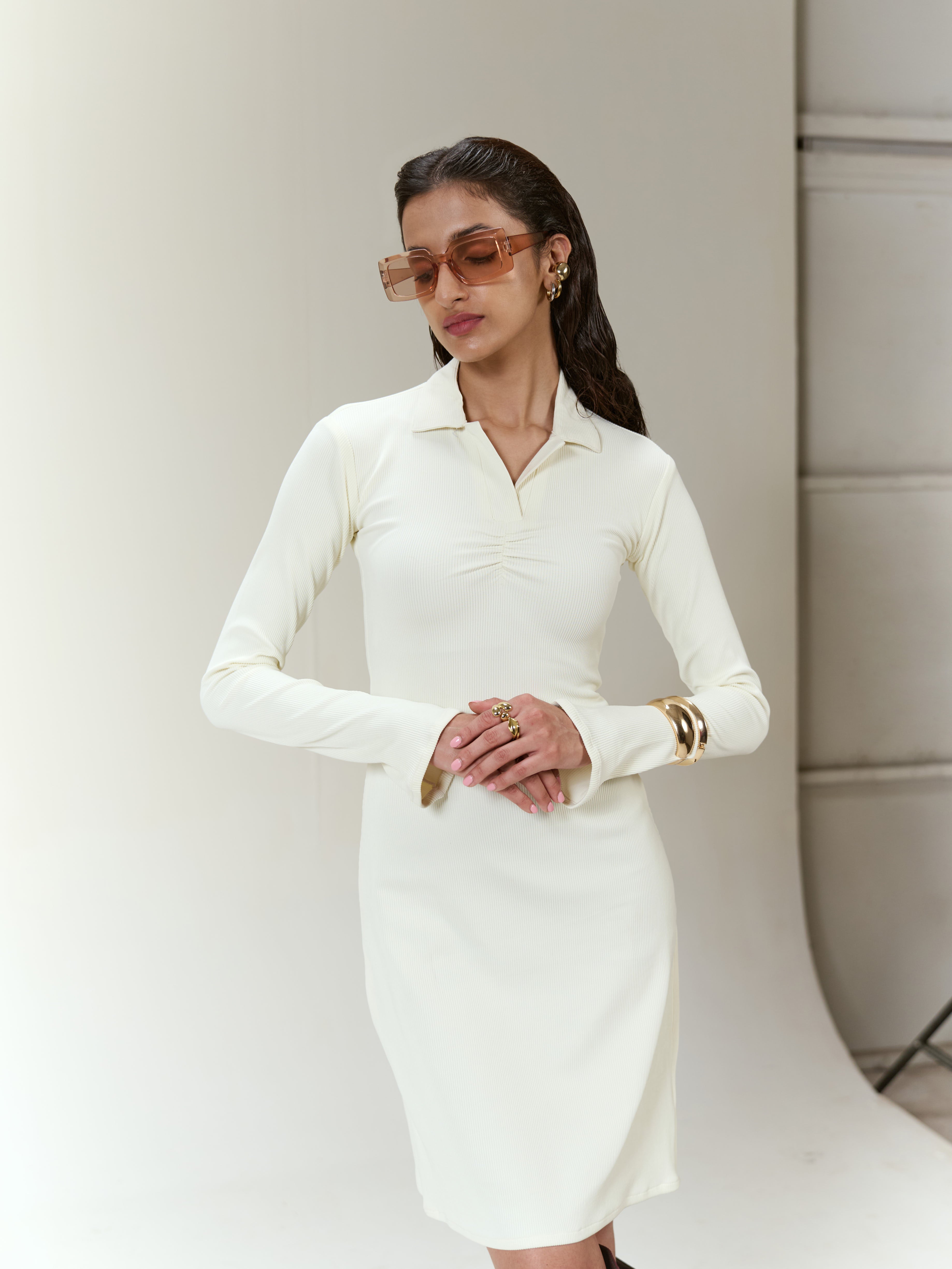 The Split Faith Dress