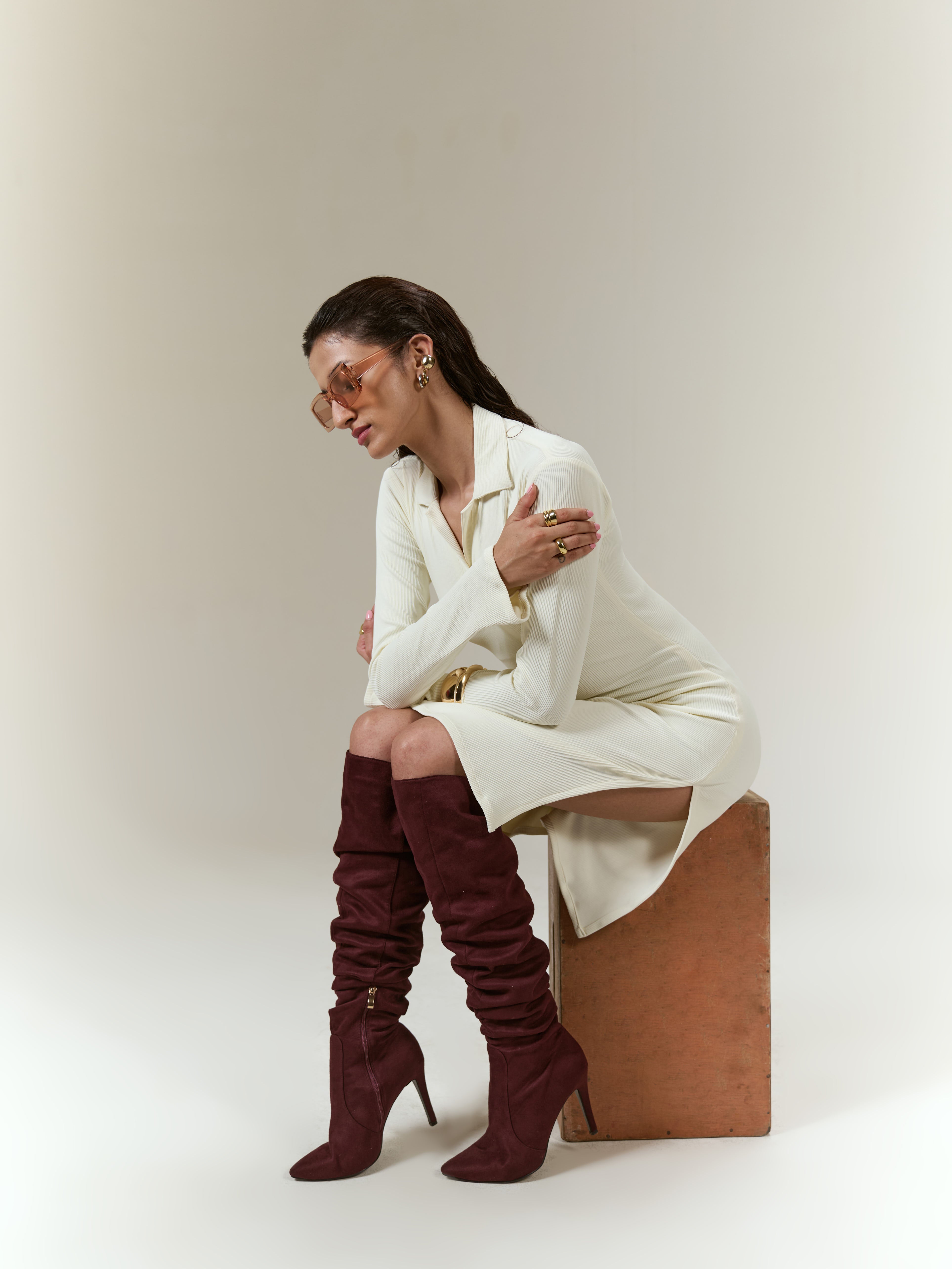 The Split Faith Dress