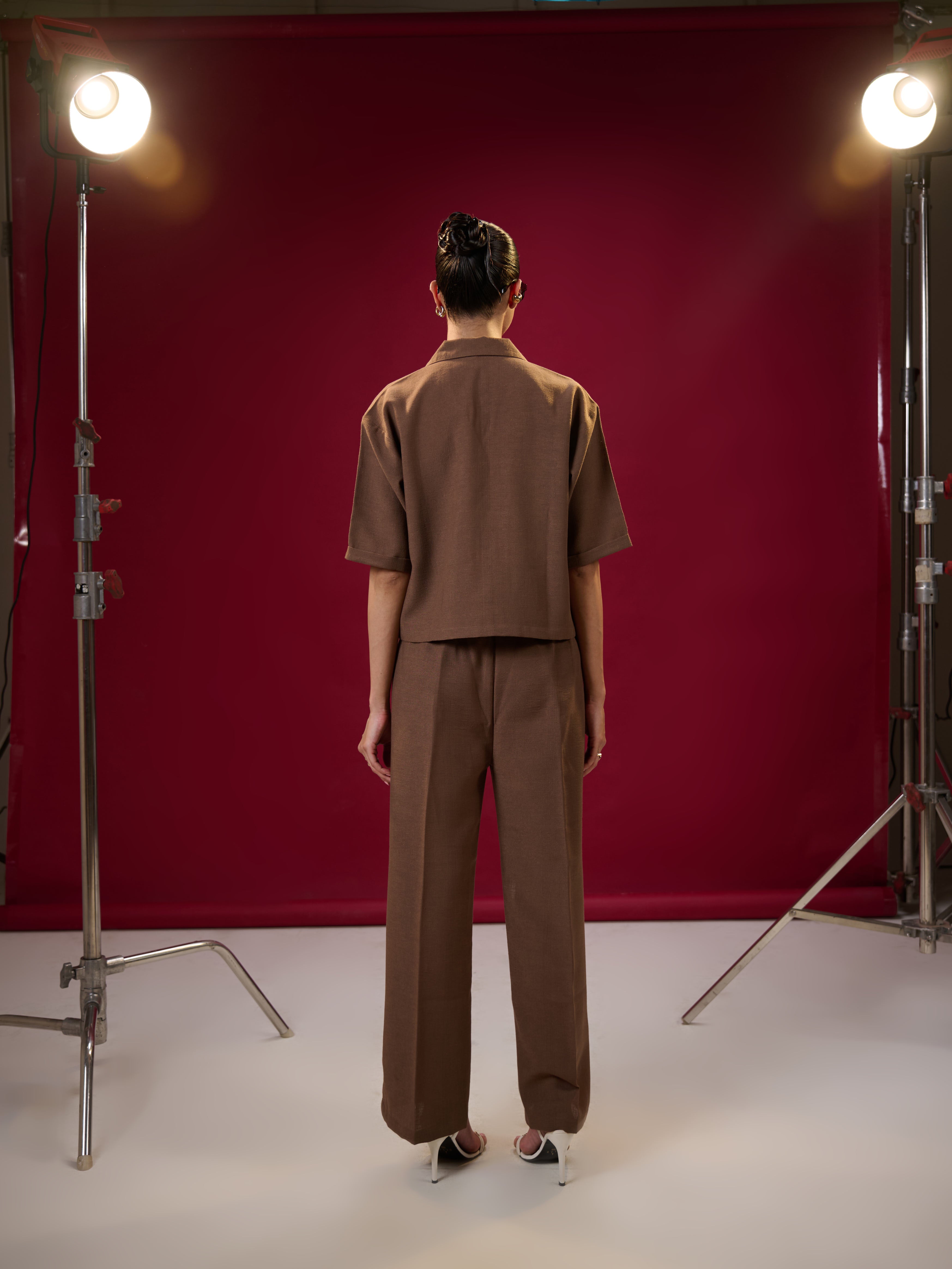 FloraScript Embroidered Co-Ord