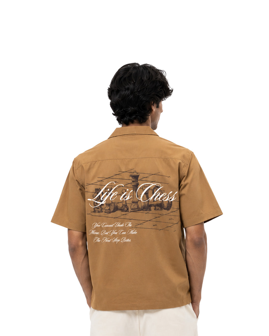 Life Is Chess Oversized Shirt