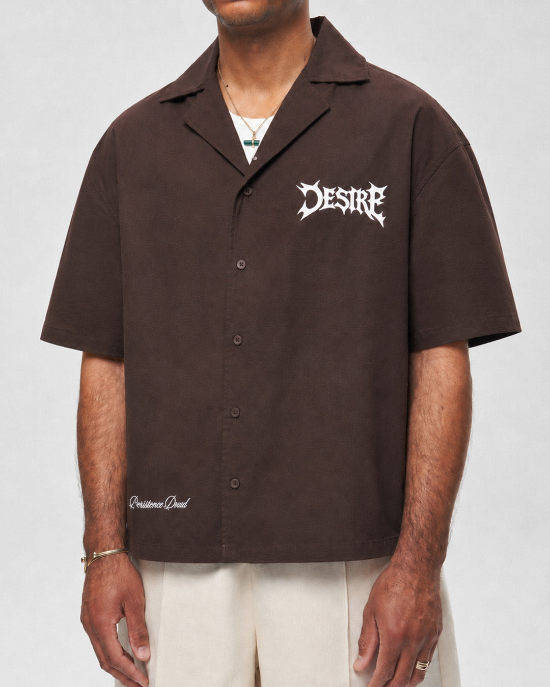 Desire Graphic Oversized Shirt