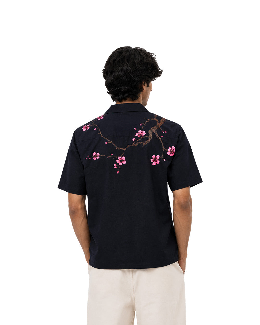 Japanese Floral Oversized Shirt