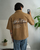 Life Is Chess Oversized Shirt