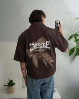 Desire Graphic Oversized Shirt