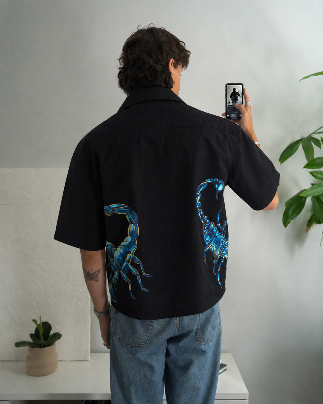 Scorpion Graphic Oversized Shirt