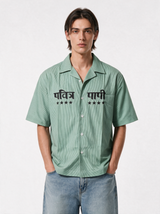 Pavitra Paapi Checkered Shirt