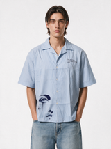 Blue Muse Striped Shirt